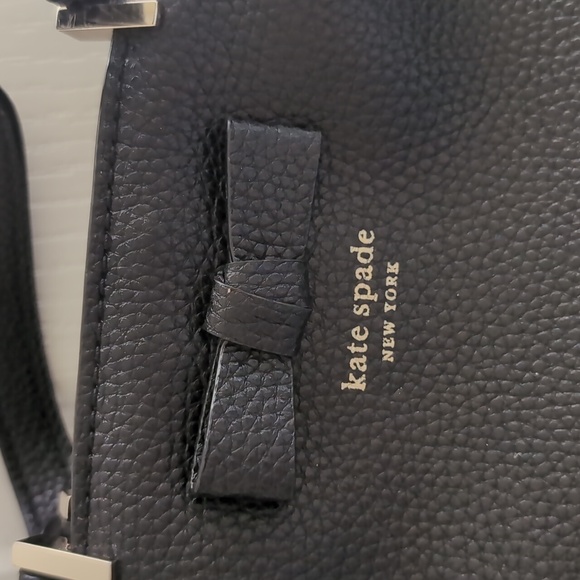 Kate Spade NY Gwyn Pershing Street Satchel in Black. Perfect For fall.Low Price - Picture 3 of 8
